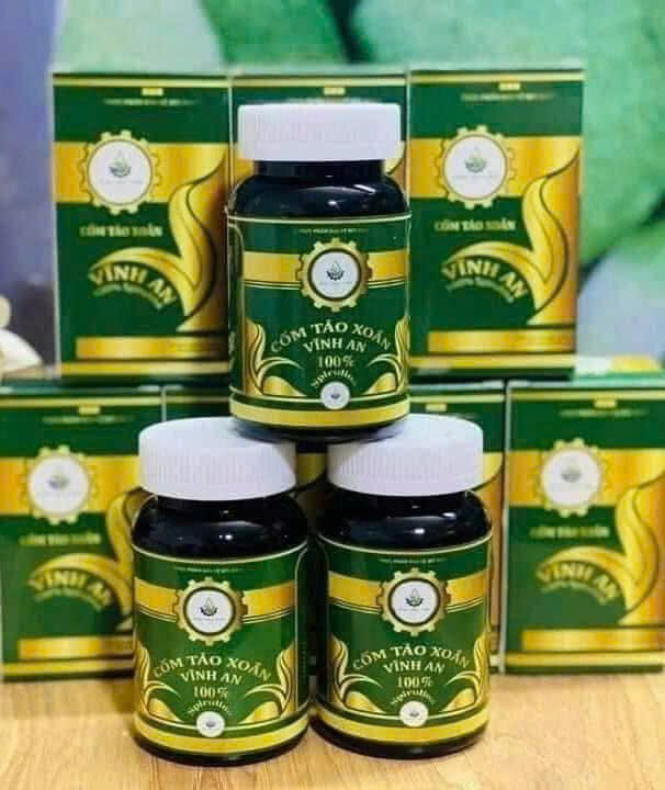 Sản phẩm cốm tảo xoắn Vĩnh An