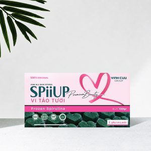 SPiiUP Premium Beauty từ vi tảo tươi Spirulina 100g